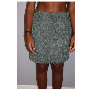 Zara Fur Skirt